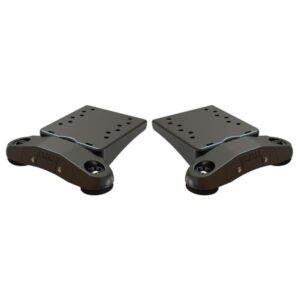 Montage-Kit 9000UAK, Garnitur aus zwei Montagefüssen, mit 3D-Längswinkel-, Seitenwinkel- und Höhenausgleich