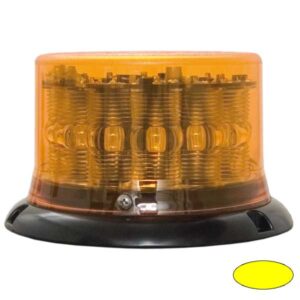 Kennleuchte-LED IMPACT LP, DMxH=134x80mm, 10-30V, Warn- u. Haubenfarbe Gelb, 3-Lochbefestigung