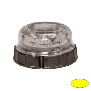 EUROSTAR Modell 21.50, 10-30VDC, Warnfarbe Gelb, Haubenfarbe Klar, 3-Lochbefestigung
