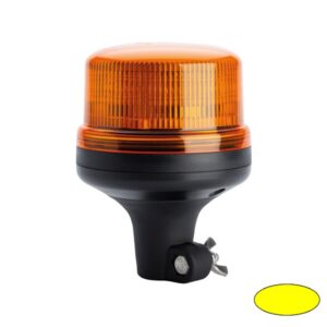 SERIE 510 LED-Kennleuchte, 10-30VDC, Warn- und Haubenfarbe Gelb, DIN-A Stecksockel