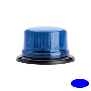 SERIE 510 LED-Kennleuchte, 10-30VDC, Warn- und Haubenfarbe Blau, 3-Lochbefestigung