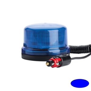 SERIE 510 LED-Kennleuchte, 10-30VDC, Warn- und Haubenfarbe Blau, Magnethalterung