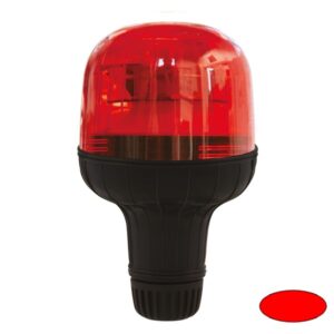 EUROROT-LED FLX, 10-30VDC, Sonder-u.Haubenfarbe rot, DIN-A Stecksockel