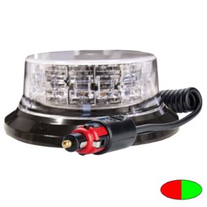 SERIE 149 LED-Kennleuchte, 10-30VDC, Warnfarben Rot/Grün, Magnethalterung