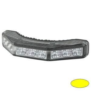 LED-Eckkennleuchte L270, LxTxH=199x75x35mm, 10-30V, Warnfarbe Gelb, 270°-Wirkung, ideal für die Montage an vorderen oder hinteren Fahrzeugecken, Dachgalerie usw.
