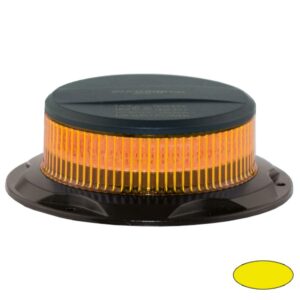 Kennleuchte-LED Serie MINILED-POWER, 10-30VDC, Warn- und Haubenfarbe Gelb, 3-Punktbefestigung