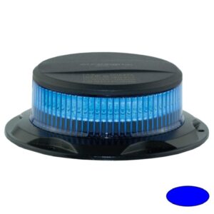 Kennleuchte-LED Serie MINILED-POWER, 10-30VDC, Warn- und Haubenfarbe Blau, 3-Punktbefestigung