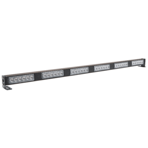 Heckwarnsystem HWS-SLIMLINE 06, L=830mm, 10-30VDC, 2 blaue + 4 gelbe LED-Module, ohne Bedienteil
