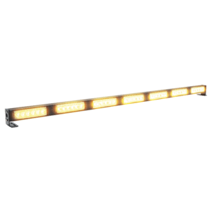 Heckwarnsystem HWS-SLIMLINE 07, L=969mm, 10-30VDC, 7 gelbe LED-Module, ohne Bedienteil