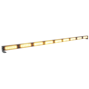 Heckwarnsystem HWS-SLIMLINE 09, L=1247mm, 10-30VDC, 9 gelbe LED-Module, ohne Bedienteil