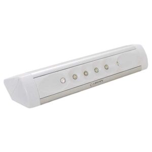 Umfeldbeleuchtung-LED SCENELITE SI6, 10-30VDC, Gehäuse weiß/silber, 6x2,5W Cree-LEDs, 1970lm, LxBxH=310x38x82mm, 10-30VDC