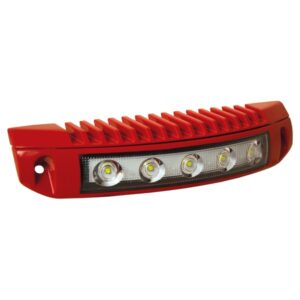 Umfeldbeleuchtung-LED SCENELITE SI7, rot, 5x2,5W Cree-LEDs, 1560lm, LxBxH=230x36x63mm, 10-30VDC