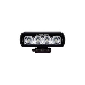 LED-Fernscheinwerfer LAZER ST-4 Evolution, Black, Aluminiumgehäuse, 4x 11W-LED, 4136lm, Lichtleitzahl (Ref.) 10, 47W, 9-32V, elektr. Temperaturmanagement, ECE-Zulassung R112 für den Straßenverkehr