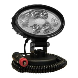 LED-Arbeitsscheinwerfer Serie EUROSTAR Modell 29.64MS, 10-30VDC, Magnethalterung, integrierter Kippschalter