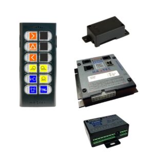 Integriertes Bedien-, Sirenen- und Leistungsmodulsystem EUROSMART COMPACT Version 12B-2-CAN-MIC, 12VDC