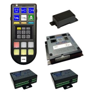Integriertes Bedien-, Sirenen- und Leistungsmodulsystem EUROSMART COMPACT Version 16B-3-CAN-MIC, 12VDC