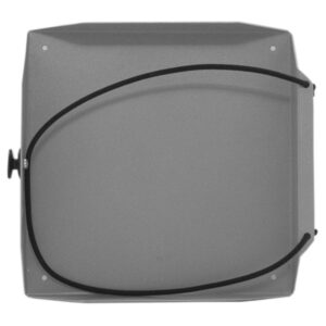 Halterung für Feuerlöschdecke, Aluminium, grau pulverbeschichtet