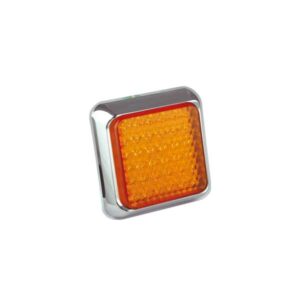 80CAME LED-Fahrtrichtungsanzeiger, Montagerahmen chrom