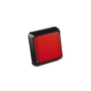 80FME LED-Nebelschlussleuchte, Montagerahmen schwarz