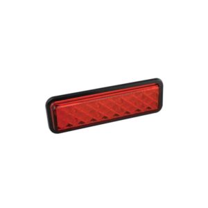 135RMGE LED-Kombileuchte, Stop-/Schlusslicht, Einbau, Montagerahmen schwarz