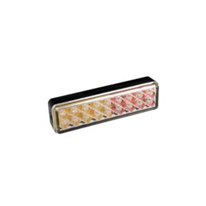 135ARME LED-Mehrkammerleuchte, Stop-/Schlussl./Fahrtrichtungsanz., Aufbau, Montagerahmen schwarz