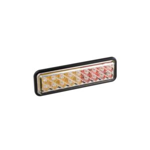 135ARMGE LED-Mehrkammerleuchte, Stop-/Schlussl./Fahrtrichtungsanz., Einbau, Montagerahmen schwarz