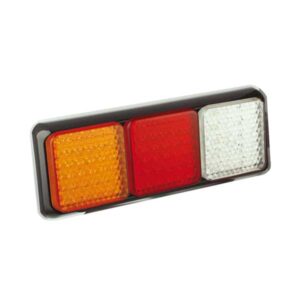 125BRAWME LED-Leuchtenkombination, Stop/Schlussl./Fahrtrichtungsanz./Retourscheinw., Montager. schwarz