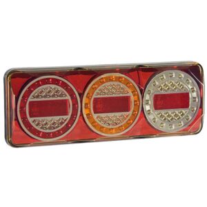 3XRW LED-Mehrkammerleuchte, Stop-/Schlusslicht/Fahrtrichtungsanzeiger/Retourscheinwerfer/Reflektor